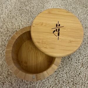 Kate McLeod Bamboo Round Container with Lid